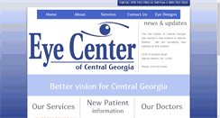 Desktop Screenshot of myeyecenter.org